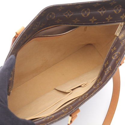 ルコ モノグラム ショルダーバッグ トートバッグ PVC レザー ブラウン ルイヴィトン バッグ LOUIS VUITTON