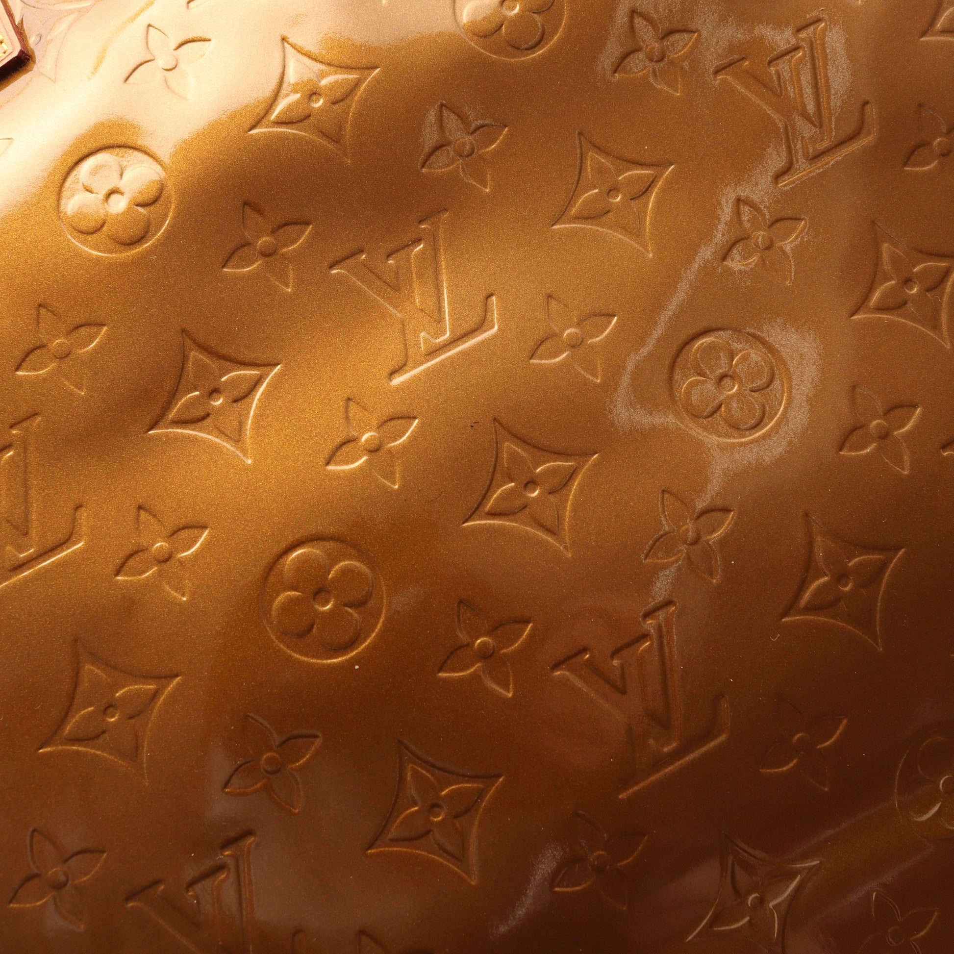 リードMM モノグラムヴェルニ ハンドバッグ トートバッグ レザー ブロンズ ルイヴィトン バッグ LOUIS VUITTON