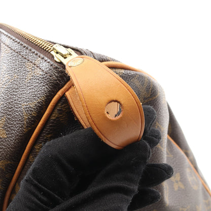 スピーディ40 モノグラム ハンドバッグ PVC レザー ブラウン ルイヴィトン バッグ LOUIS VUITTON