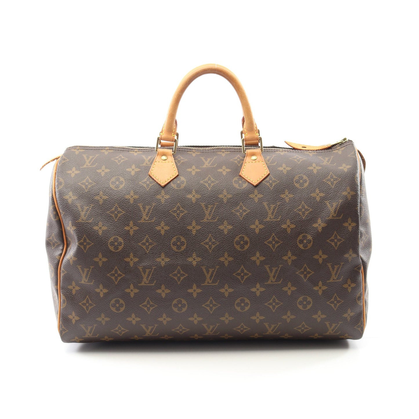 スピーディ40 モノグラム ハンドバッグ PVC レザー ブラウン ルイヴィトン バッグ LOUIS VUITTON