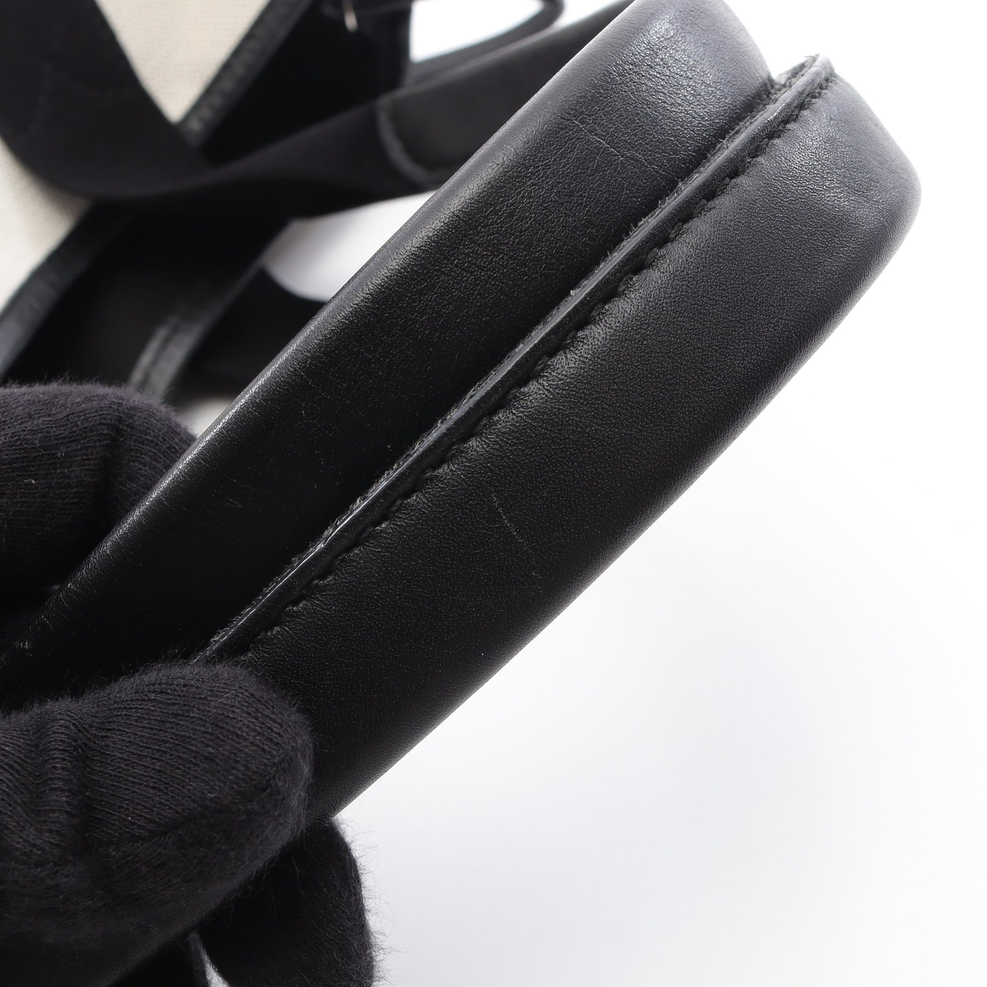 NAVY CABAS ネイビーカバ M ハンドバッグ トートバッグ キャンバス レザー ホワイト ブラック バレンシアガ バッグ BALENCIAGA
