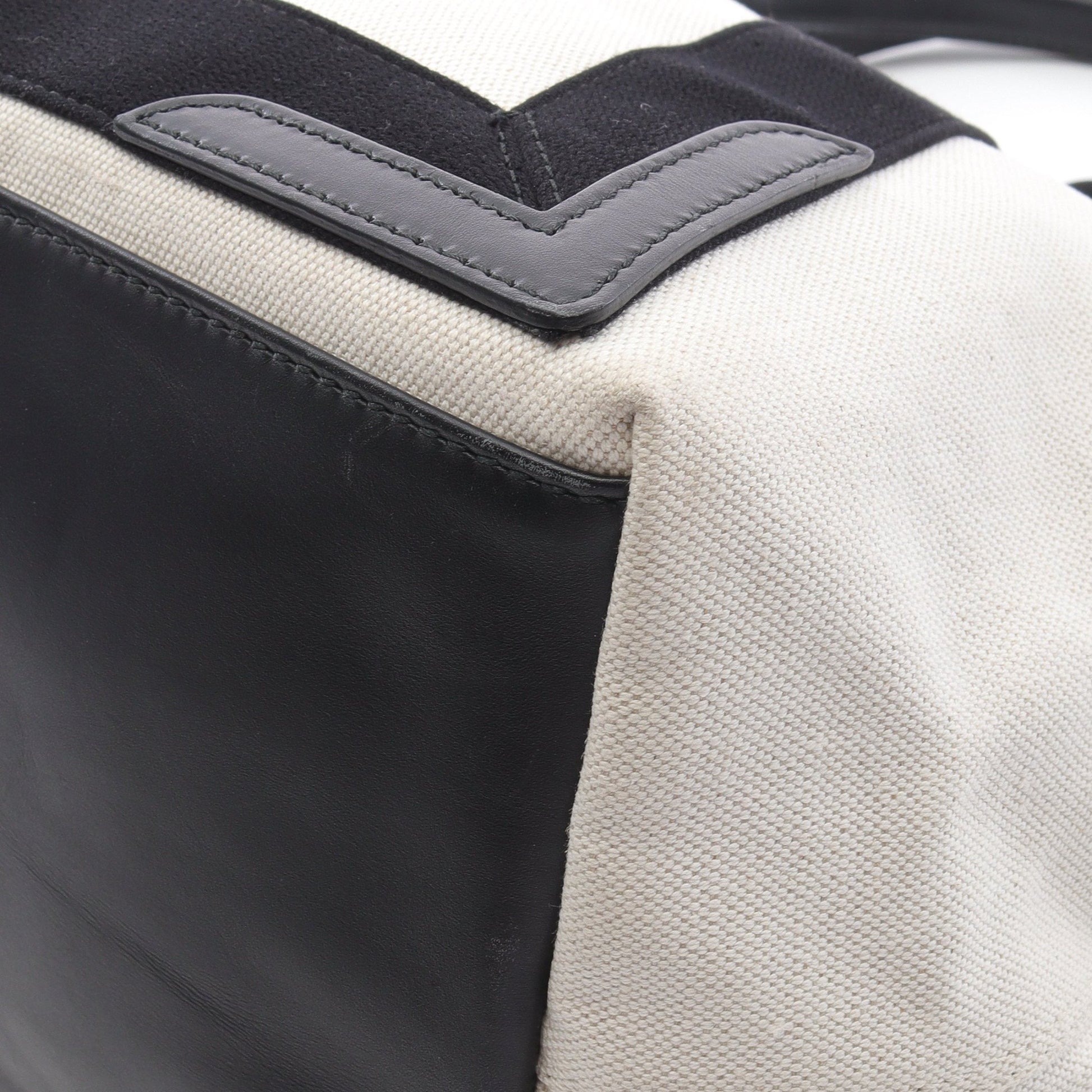 NAVY CABAS ネイビーカバ M ハンドバッグ トートバッグ キャンバス レザー ホワイト ブラック バレンシアガ バッグ BALENCIAGA
