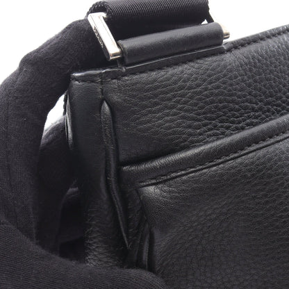 VITTELO CITY ショルダーバッグ レザー ブラック プラダ バッグ PRADA