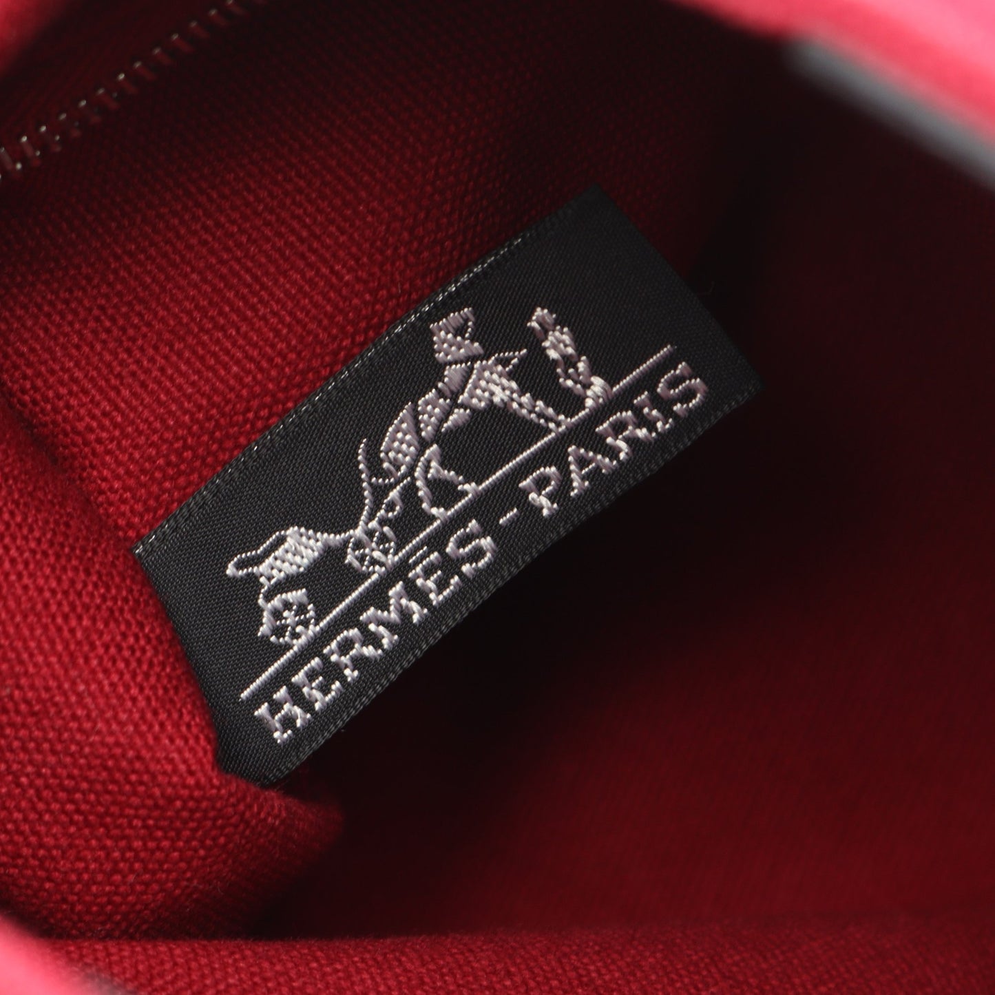 トロカホリゾンタルPM ハンドバッグ トートバッグ キャンバス ピンクパープル マルチカラー シルバー金具 エルメス バッグ HERMES