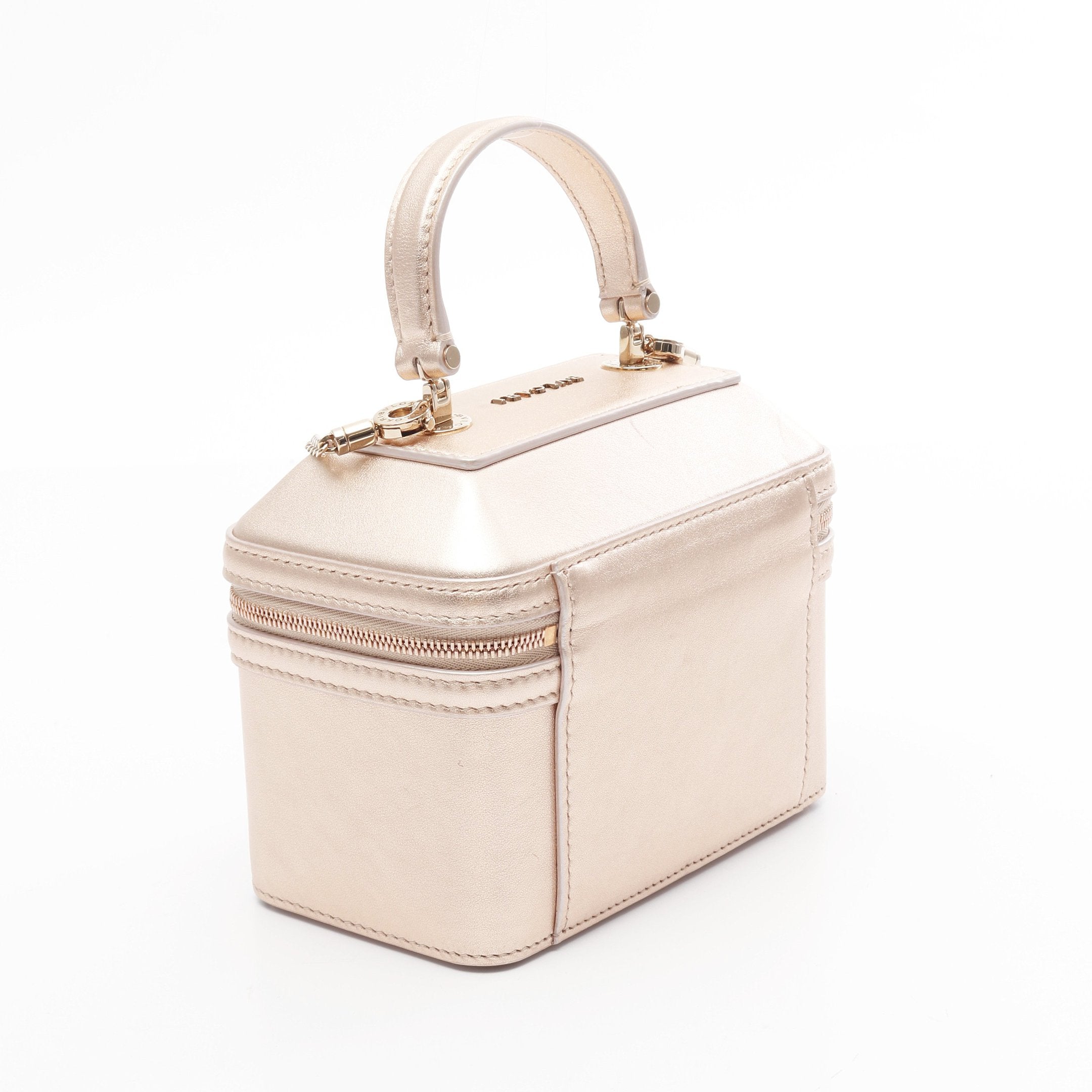 BVLGARI ブルガリ ボストンバッグ ハンドバッグ ベージュ レザー BVLGARI（ブルガリ） アルバ 2WAY ハンドバッグ ショルダーバッグ