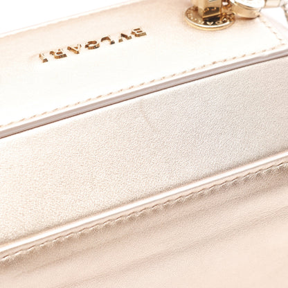 セルペンティ ジュエリーボックス ハンドバッグ バニティバッグ レザー ピンクゴールド 2WAY ブルガリ バッグ BVLGARI