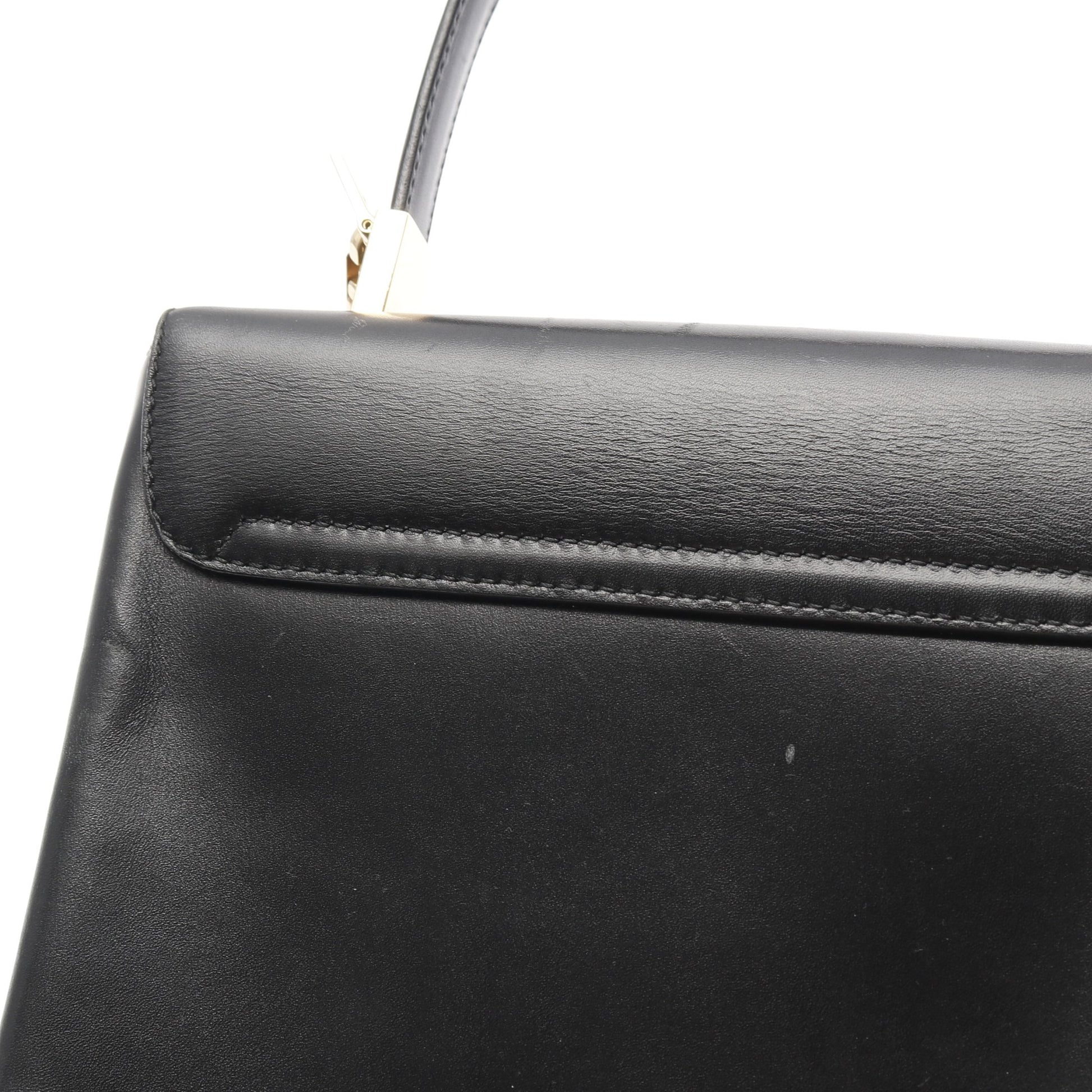 ガンチーニ ハンドバッグ レザー ブラック 2WAY サルヴァトーレフェラガモ バッグ Salvatore Ferragamo