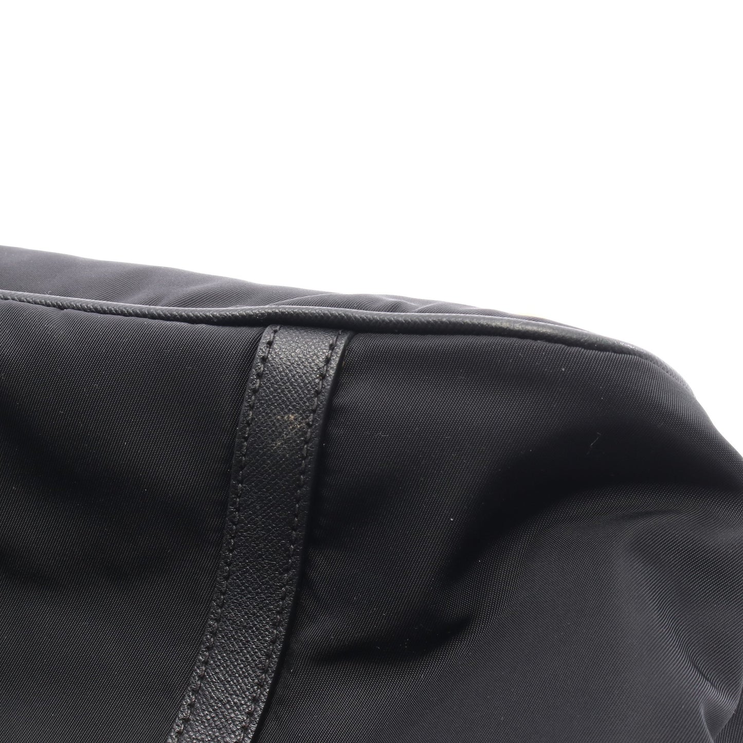 TESSUTO+SAFFIANO ショルダーバッグ トートバッグ ナイロン サフィアーノレザー ブラック 2WAY プラダ バッグ PRADA