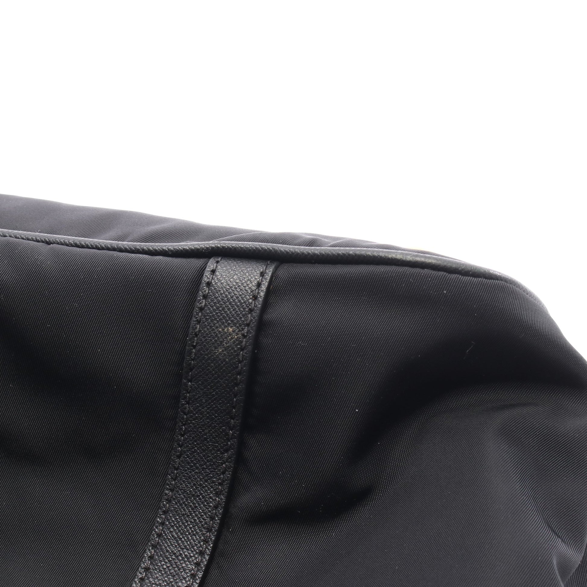 TESSUTO+SAFFIANO ショルダーバッグ トートバッグ ナイロン サフィアーノレザー ブラック 2WAY プラダ バッグ PRADA
