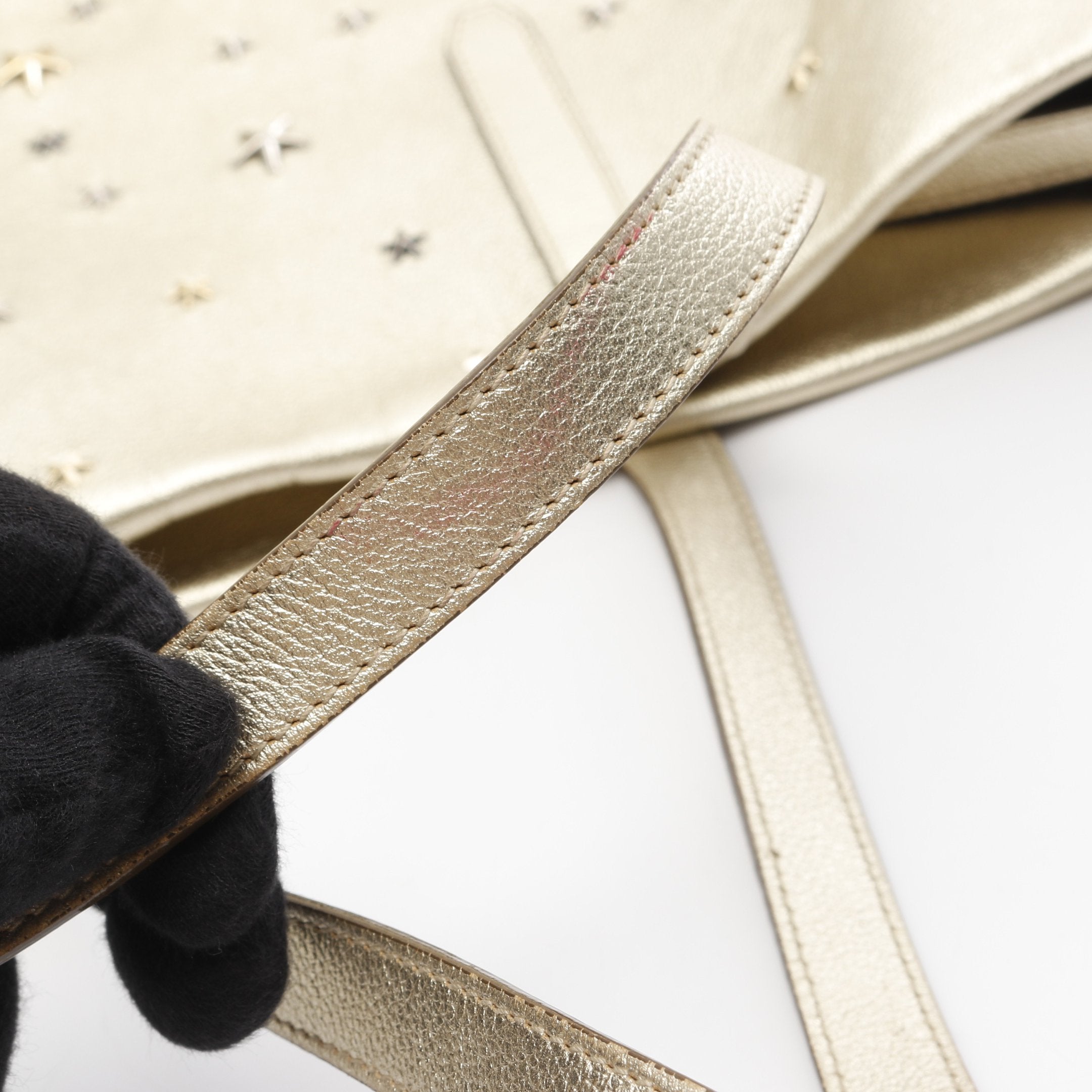 SOFIA M ソフィア ショルダーバッグ トートバッグ レザー ゴールド