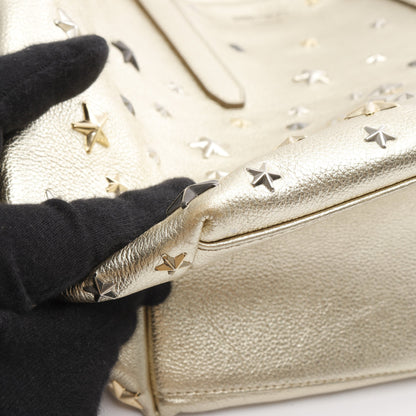 SOFIA M ソフィア ショルダーバッグ トートバッグ レザー ゴールド スタースタッズ ジミーチュウ バッグ JIMMY CHOO