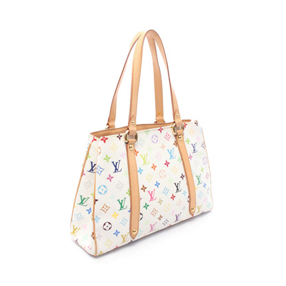 オーレリアMM モノグラムマルチカラー ブロン ショルダーバッグ トートバッグ PVC レザー ホワイト ルイヴィトン バッグ LOUIS VUITTON