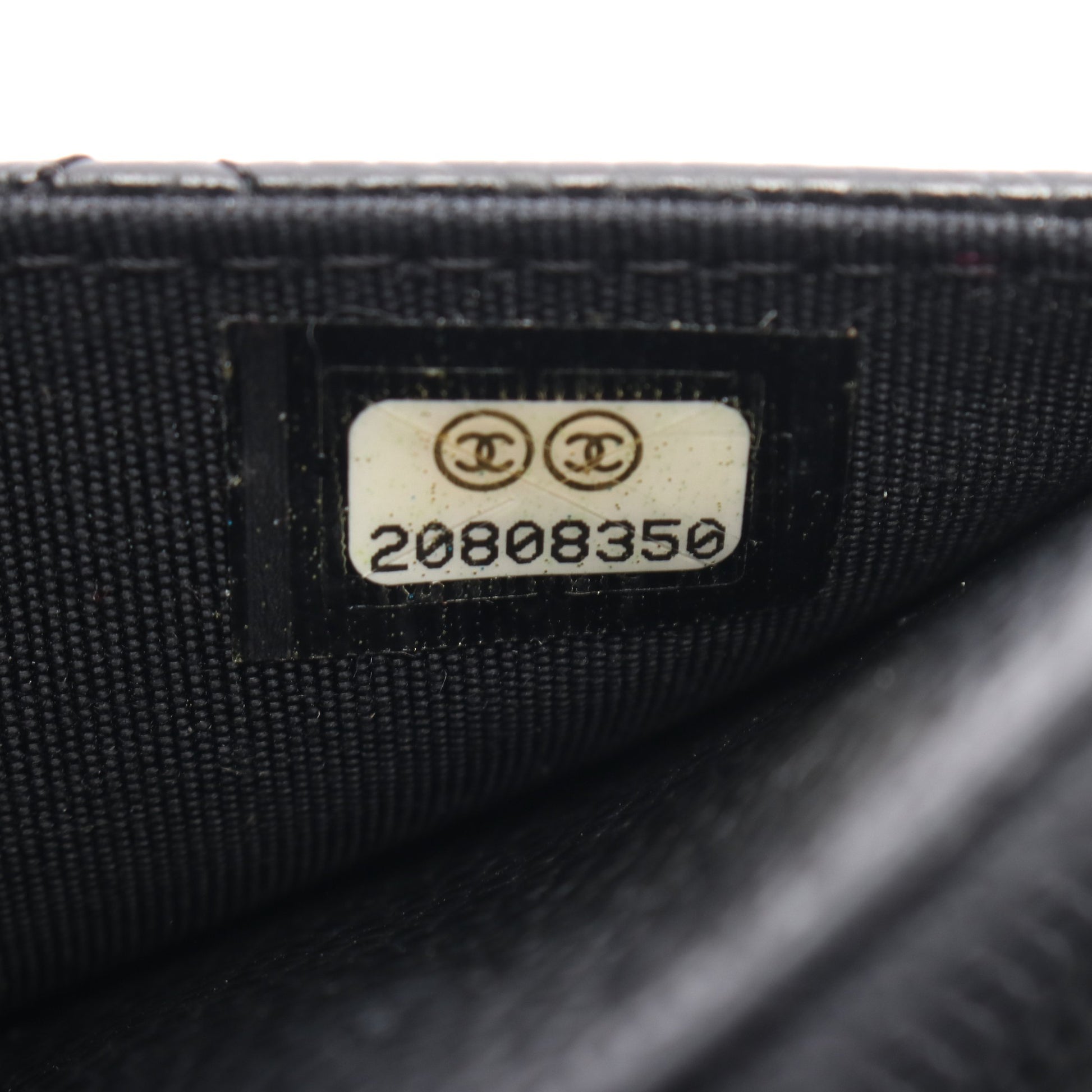 マトラッセ チェーンウォレット キャビアスキン ブラック シルバー金具 シャネル バッグ CHANEL