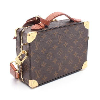 LOUIS VUITTON × NBA ハンドル ソフトトランク モノグラム ハンドバッグ PVC レザー ブラウン 2WAY ルイヴィトン バッグ LOUIS VUITTON