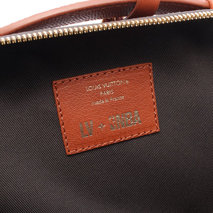 LOUIS VUITTON × NBA ハンドル ソフトトランク モノグラム ハンドバッグ PVC レザー ブラウン 2WAY ルイヴィトン バッグ LOUIS VUITTON
