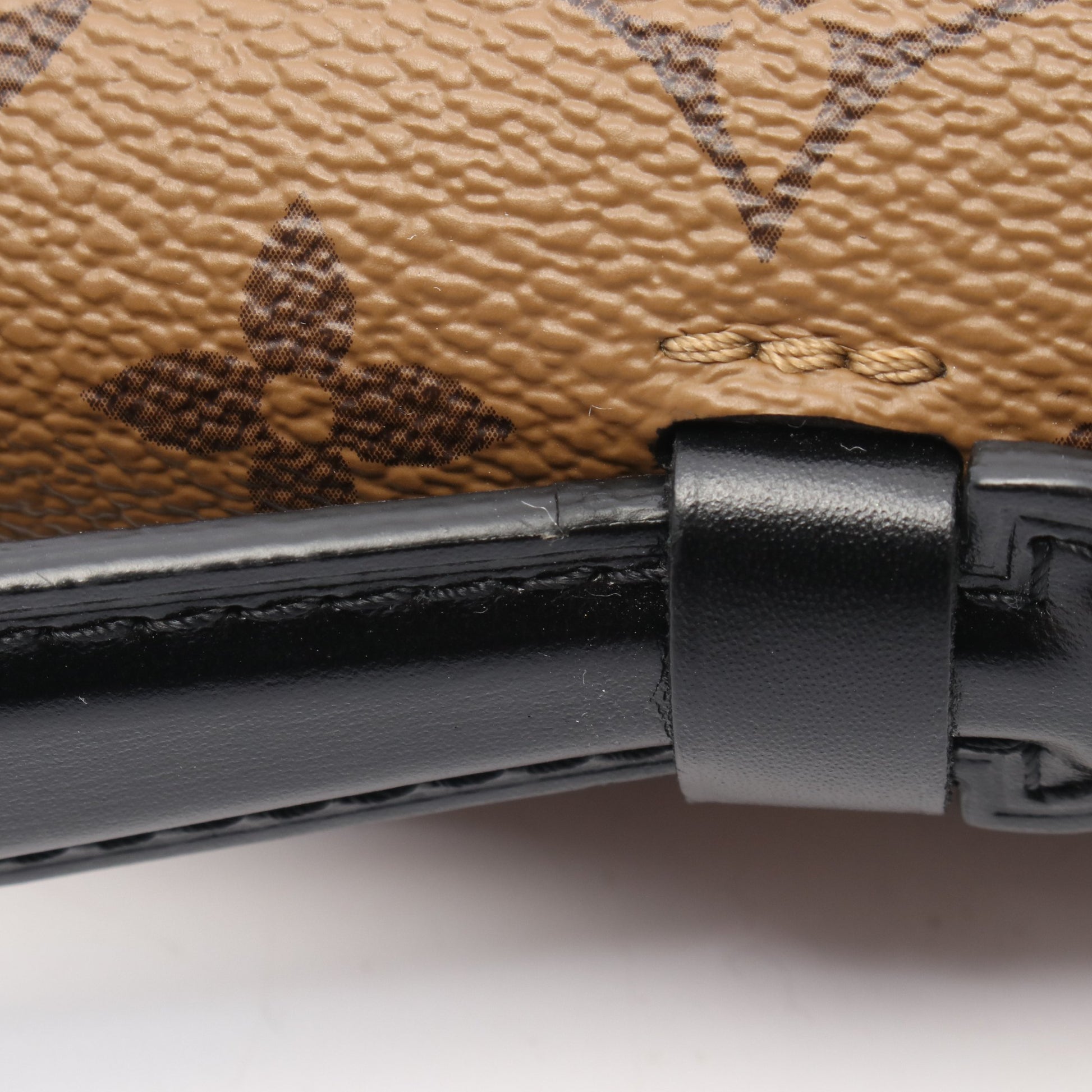 ポシェット メティス MM モノグラムリバース ハンドバッグ PVC レザー ブラウン ブラック 2WAY ルイヴィトン バッグ LOUIS VUITTON