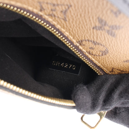 ポシェット メティス MM モノグラムリバース ハンドバッグ PVC レザー ブラウン ブラック 2WAY ルイヴィトン バッグ LOUIS VUITTON