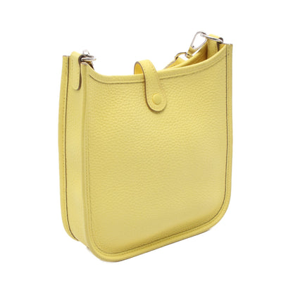 エヴリンTPM リモンチェッロ ショルダーバッグ トリヨンクレマンス イエロー シルバー金具 B刻印 エルメス バッグ HERMES