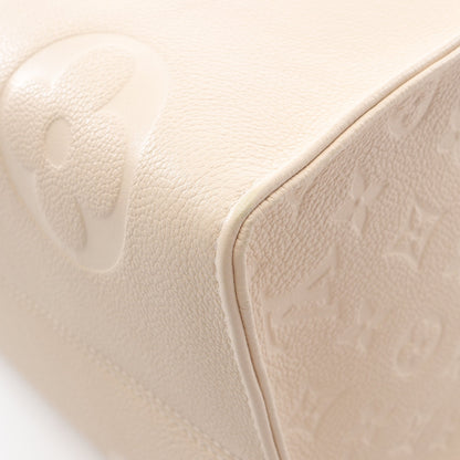 オンザゴー GM モノグラムアンプラント クリーム ショルダーバッグ トートバッグ レザー アイボリー ルイヴィトン バッグ LOUIS VUITTON