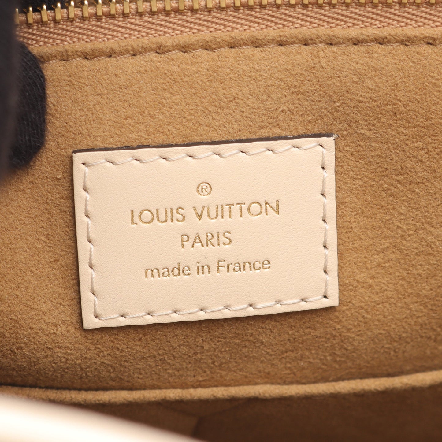 オンザゴー GM モノグラムアンプラント クリーム ショルダーバッグ トートバッグ レザー アイボリー ルイヴィトン バッグ LOUIS VUITTON