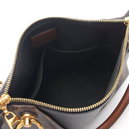 VトートBB モノグラム ハンドバッグ PVC レザー ブラウン ブラック 2WAY ルイヴィトン バッグ LOUIS VUITTON