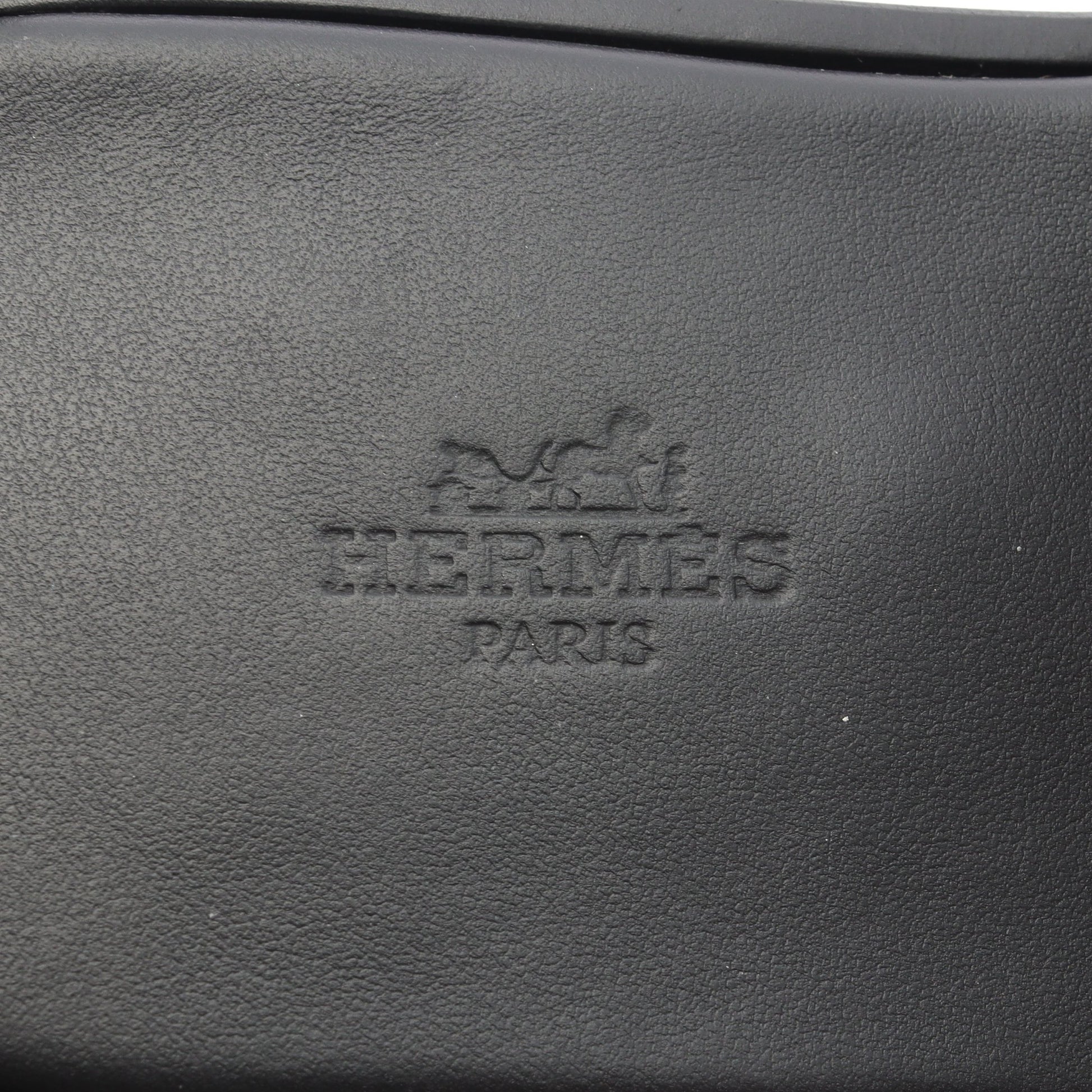 イズミール サンダル レザー ブラック エルメス シューズ HERMES