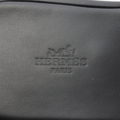 イズミール サンダル レザー ブラック エルメス シューズ HERMES