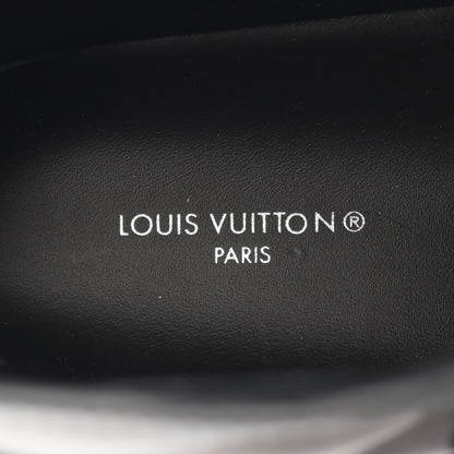 ポーラーライン モノグラム サイドゴアブーツ レザー ラバー PVC ブラック ルイヴィトン シューズ LOUIS VUITTON