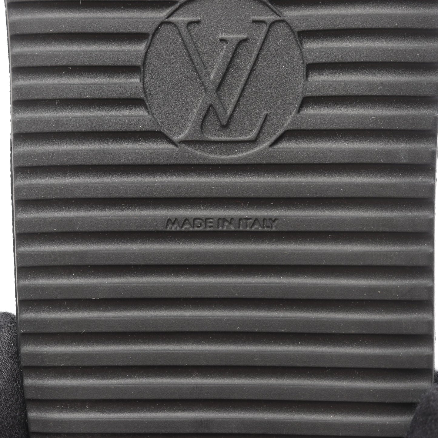 ポーラーライン モノグラム サイドゴアブーツ レザー ラバー PVC ブラック ルイヴィトン シューズ LOUIS VUITTON