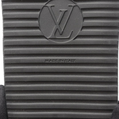 ポーラーライン モノグラム サイドゴアブーツ レザー ラバー PVC ブラック ルイヴィトン シューズ LOUIS VUITTON