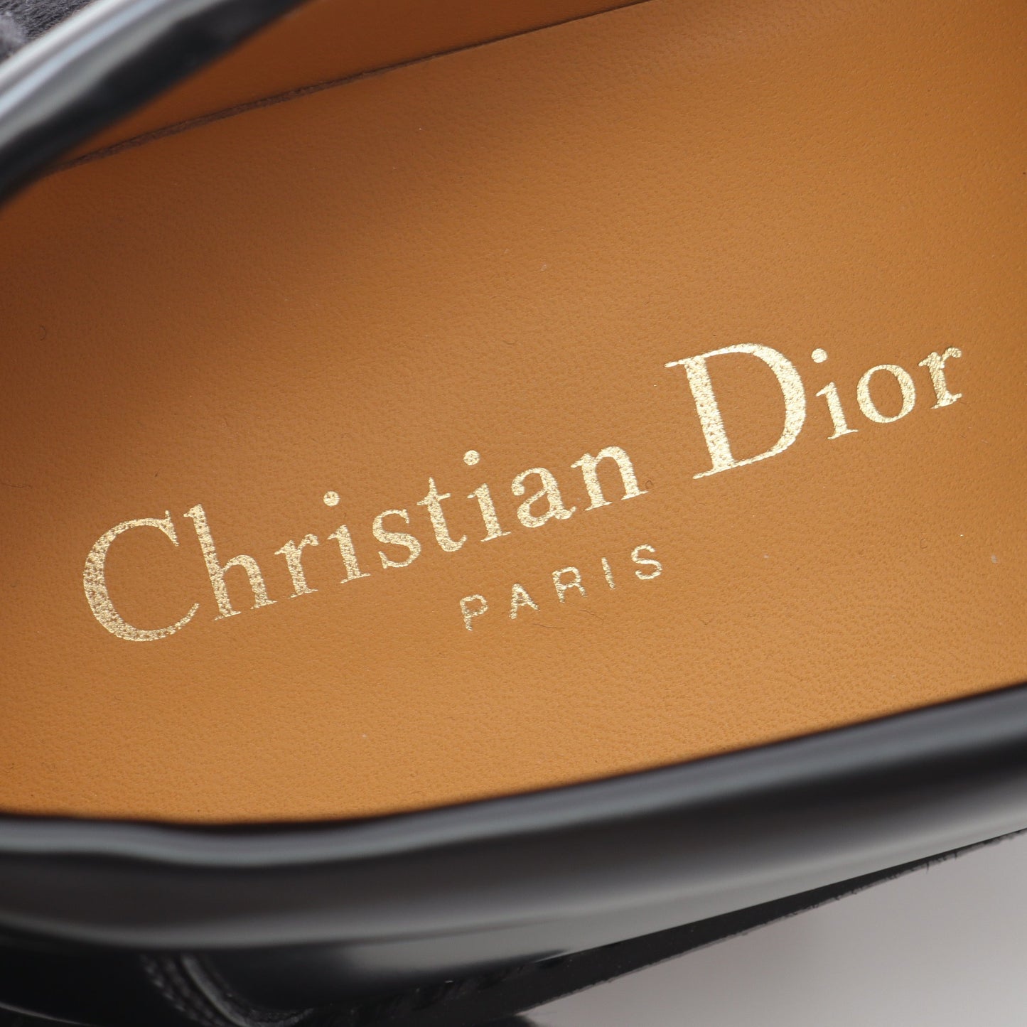 Dior Boy プラットフォーム ローファー レザー ブラック クリスチャンディオール シューズ Christian Dior
