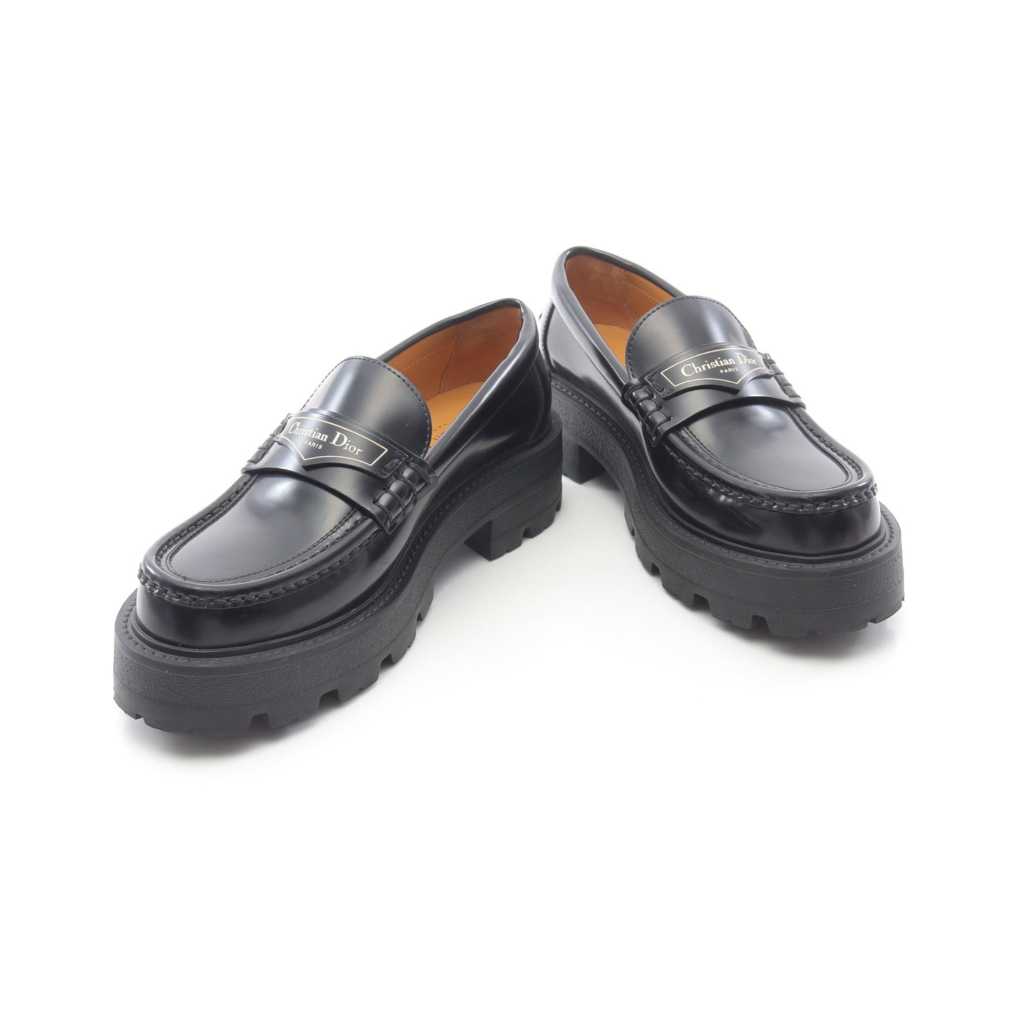 Dior Boy プラットフォーム ローファー レザー ブラック クリスチャンディオール シューズ Christian Dior