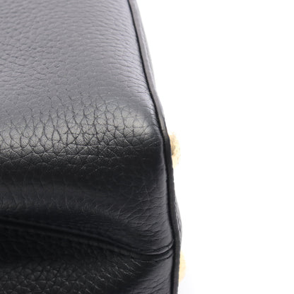 カプシーヌBB パルナセア ハンドバッグ レザー ブラック 2WAY ルイヴィトン バッグ LOUIS VUITTON