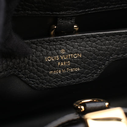 カプシーヌBB パルナセア ハンドバッグ レザー ブラック 2WAY ルイヴィトン バッグ LOUIS VUITTON