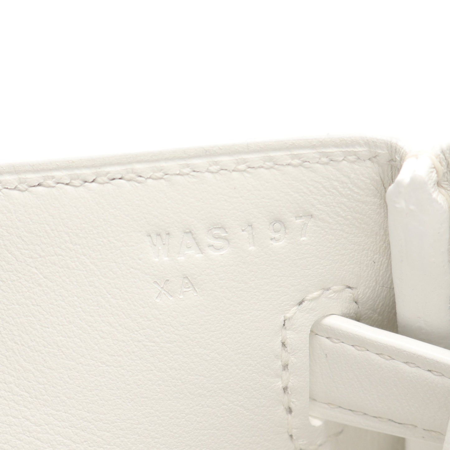 ケリームーヴ ニューホワイト ショルダーバッグ ヴォースイフト ホワイト シルバー金具 W刻印 エルメス バッグ HERMES