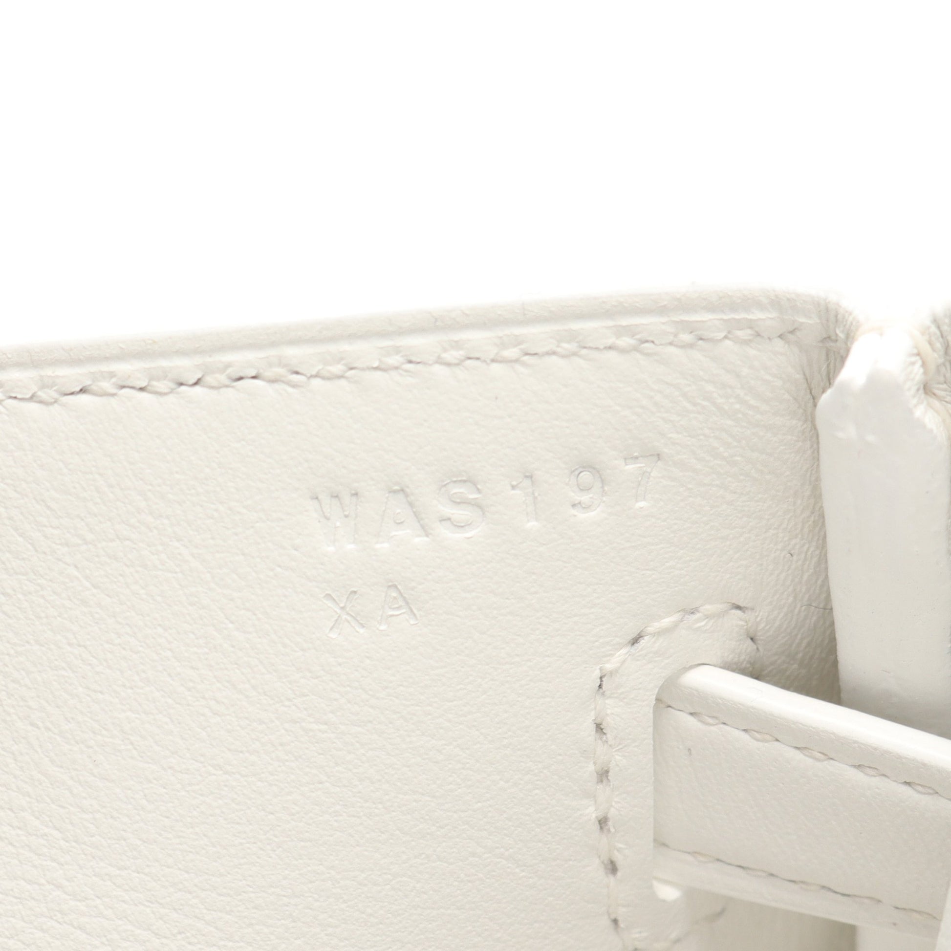 ケリームーヴ ニューホワイト ショルダーバッグ ヴォースイフト ホワイト シルバー金具 W刻印 エルメス バッグ HERMES