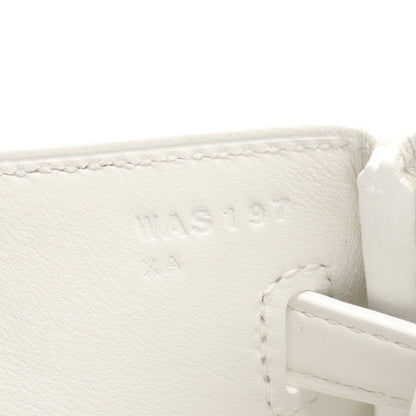 ケリームーヴ ニューホワイト ショルダーバッグ ヴォースイフト ホワイト シルバー金具 W刻印 エルメス バッグ HERMES