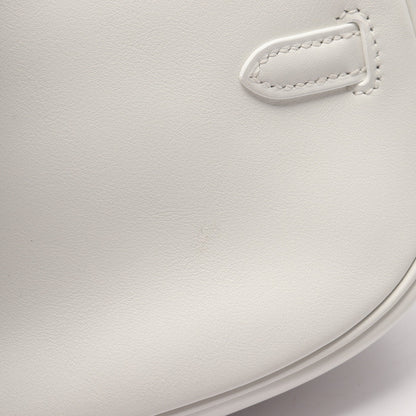 ケリームーヴ ニューホワイト ショルダーバッグ ヴォースイフト ホワイト シルバー金具 W刻印 エルメス バッグ HERMES