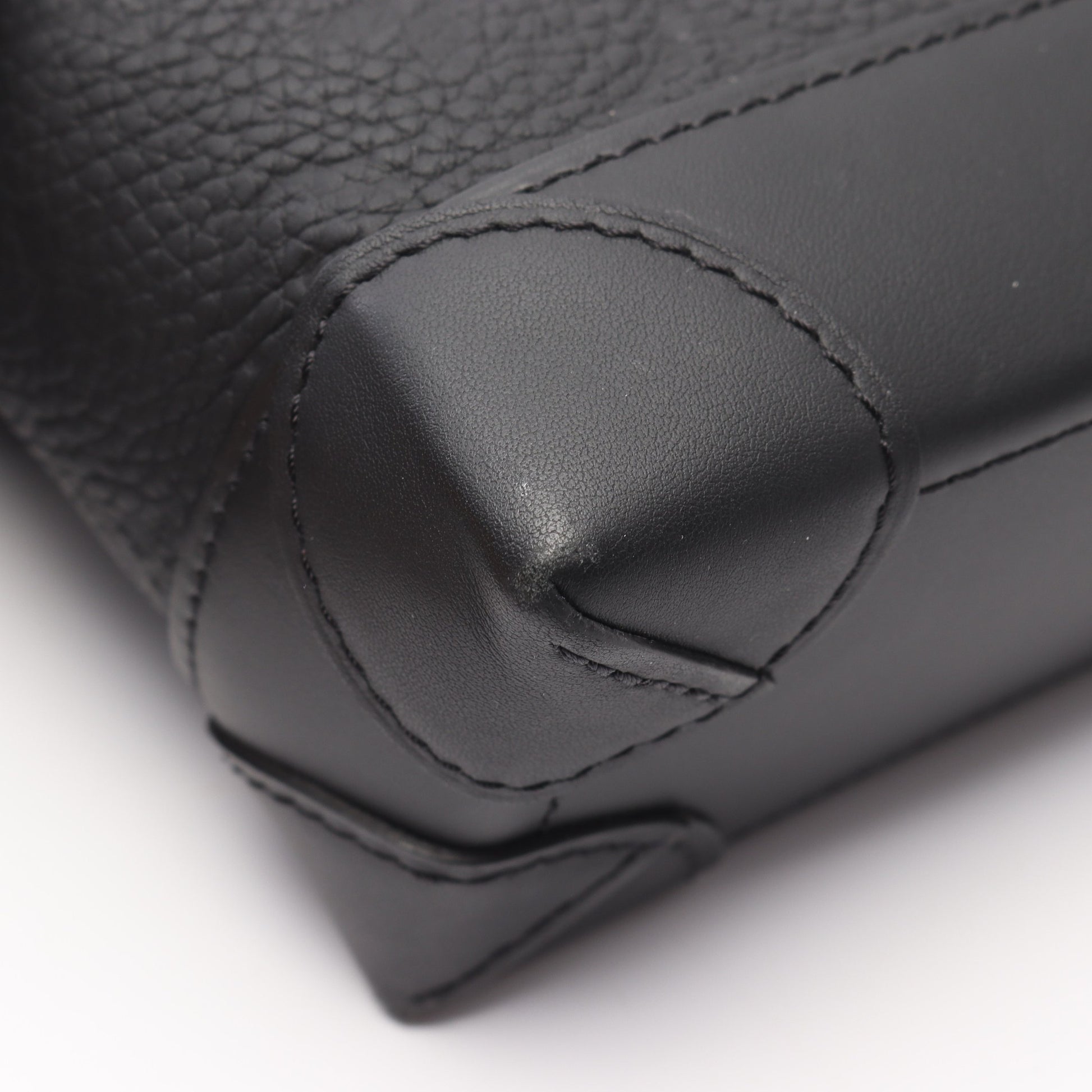 スティーマーPM モノグラムトリヨン ハンドバッグ レザー ブラック 2WAY ルイヴィトン バッグ LOUIS VUITTON