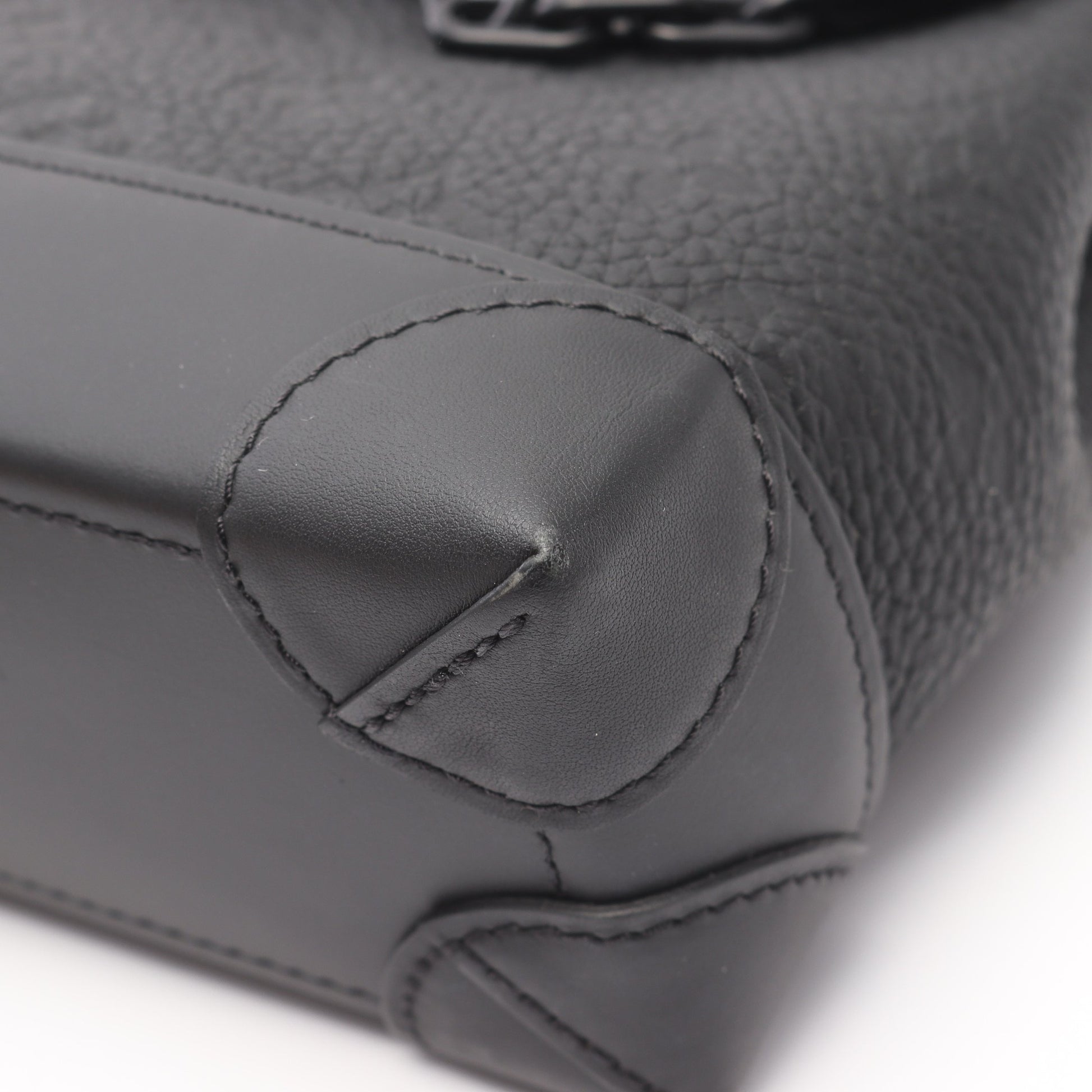 スティーマーPM モノグラムトリヨン ハンドバッグ レザー ブラック 2WAY ルイヴィトン バッグ LOUIS VUITTON