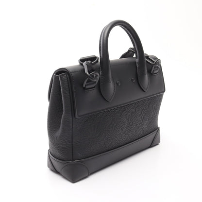 スティーマーPM モノグラムトリヨン ハンドバッグ レザー ブラック 2WAY ルイヴィトン バッグ LOUIS VUITTON