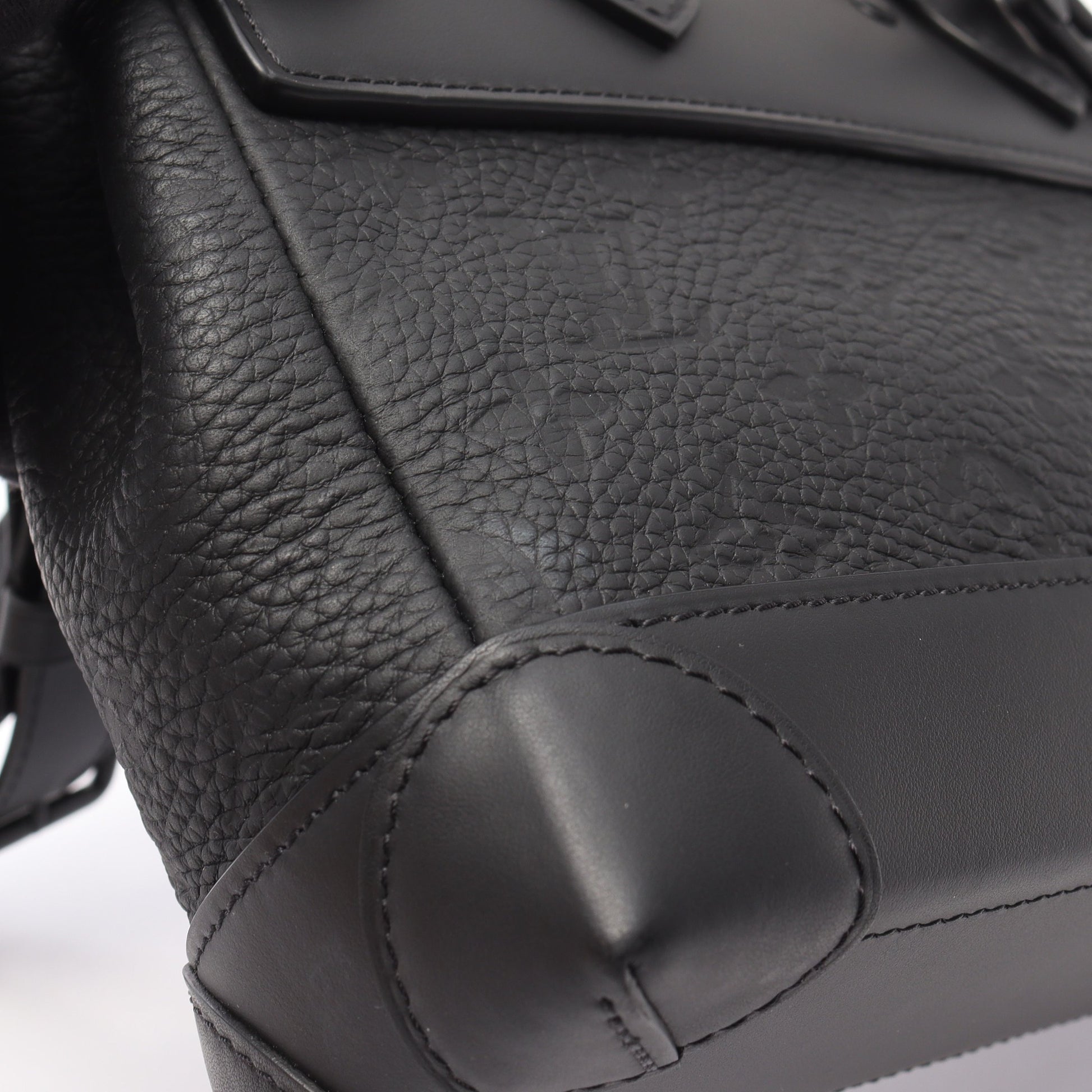 スティーマーPM モノグラムトリヨン ハンドバッグ レザー ブラック 2WAY ルイヴィトン バッグ LOUIS VUITTON