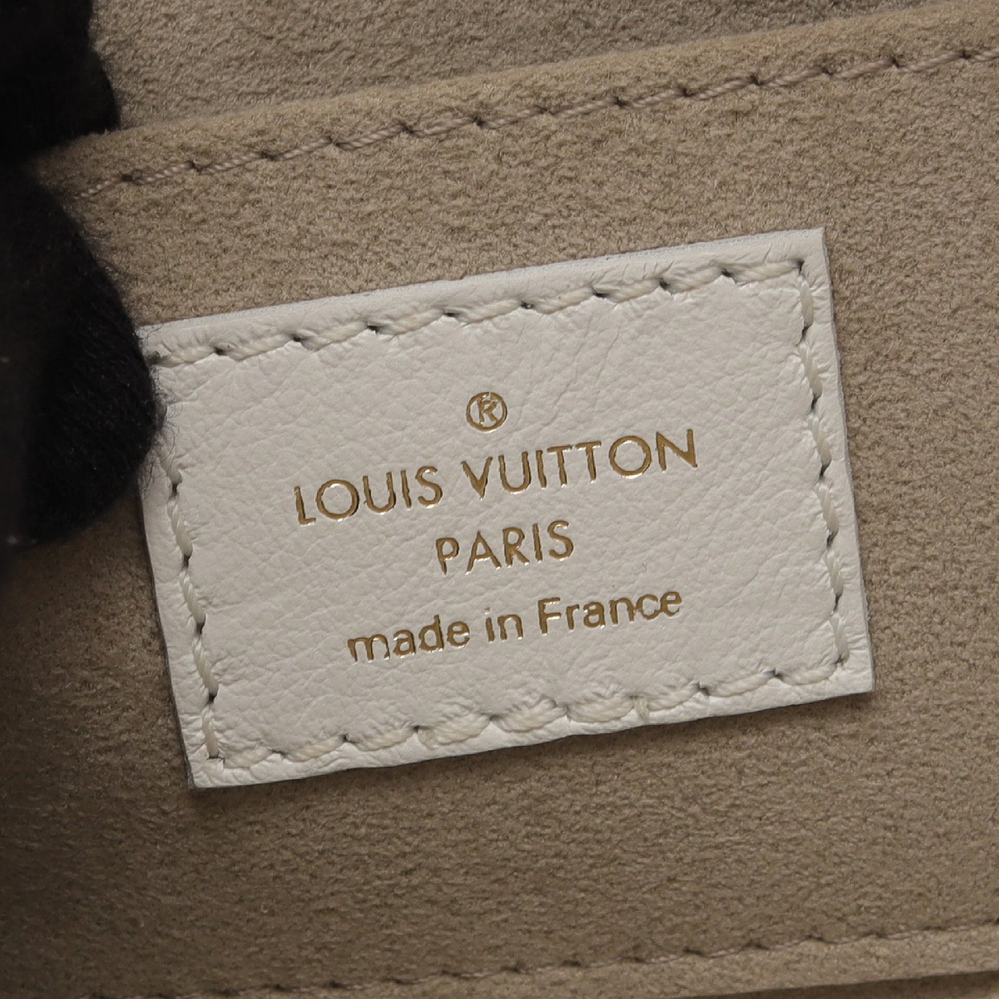 ドーフィーヌEW モノグラム チェーンショルダーバッグ レザー ホワイト 2WAY ルイヴィトン バッグ LOUIS VUITTON