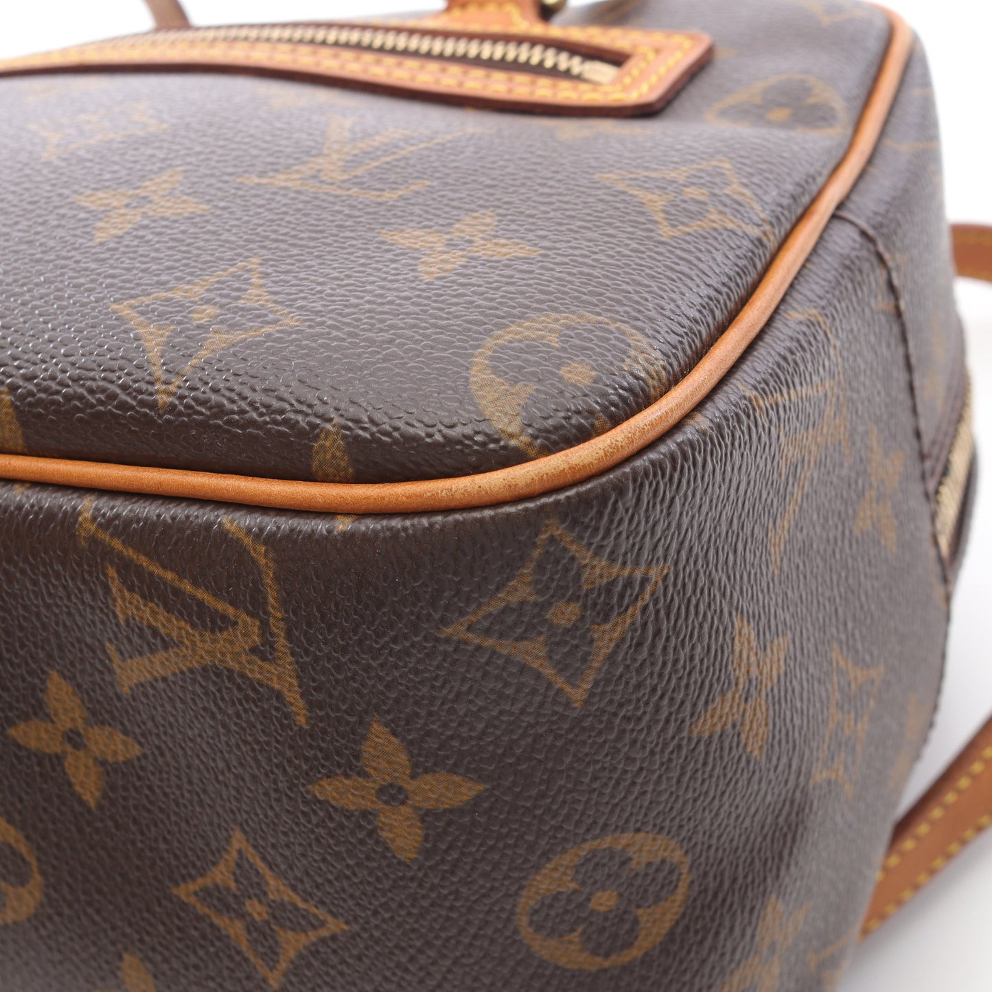 シテMM モノグラム ショルダーバッグ PVC レザー ブラウン ルイヴィトン バッグ LOUIS VUITTON