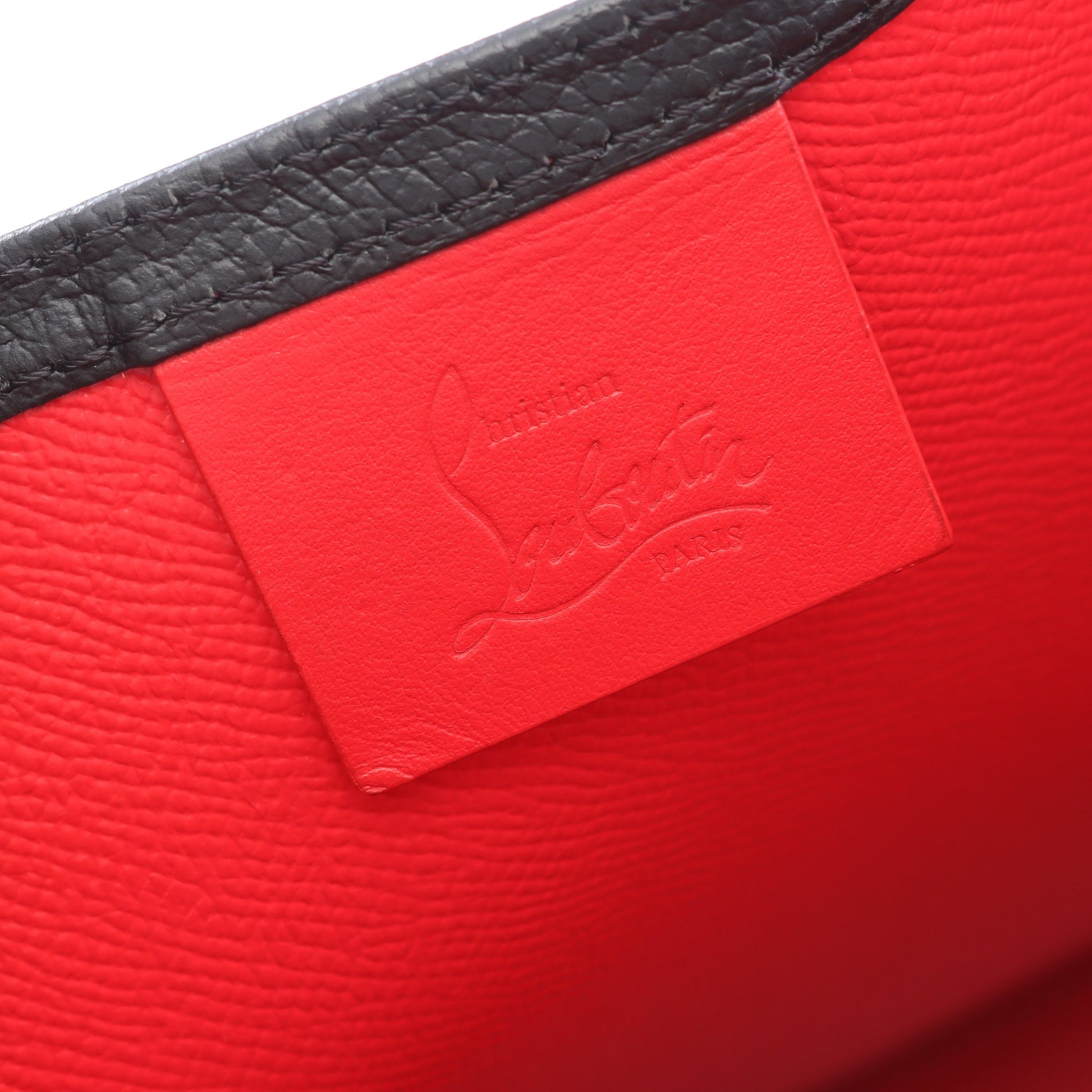 Cabata Tote Bag カバタ ハンドバッグ トートバッグ レザー ブラック クリスチャンルブタン バッグ Christian Louboutin