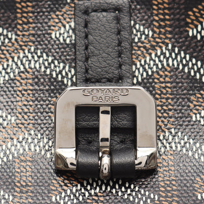 カペシアンMM ショルダーバッグ コーティングキャンバス レザー ブラック マルチカラー ゴヤール バッグ GOYARD