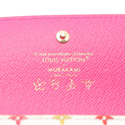 LV × TM ポルトフォイユ サラ NM モノグラムマルチカラー 二つ折り長財布 PVC レザー ホワイト ルイヴィトン 財布・小物 LOUIS VUITTON