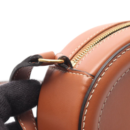 オーバルパース キュイル トリオンフ ショルダーバッグ レザー ブラウン セリーヌ バッグ CELINE