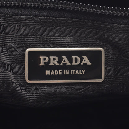 Re-Nylon ショルダーバッグ ナイロン サフィアーノレザー ブラック プラダ バッグ PRADA