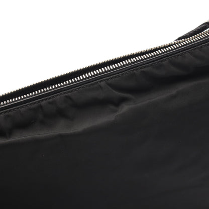 TESSUTO LIGHT ショルダーバッグ ナイロン レザー ブラック プラダ バッグ PRADA